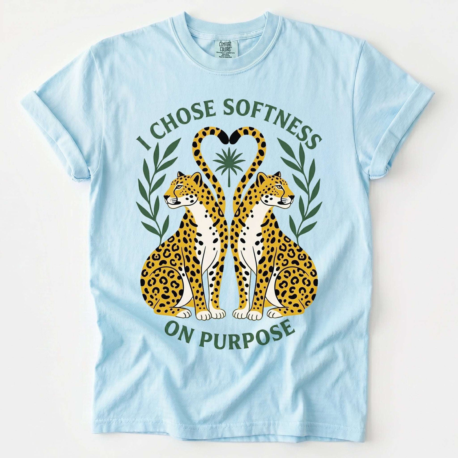 I Chose Softness On Purpose Vintage Washed T-Shirt