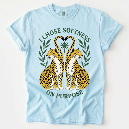 I Chose Softness On Purpose Vintage Washed T-Shirt