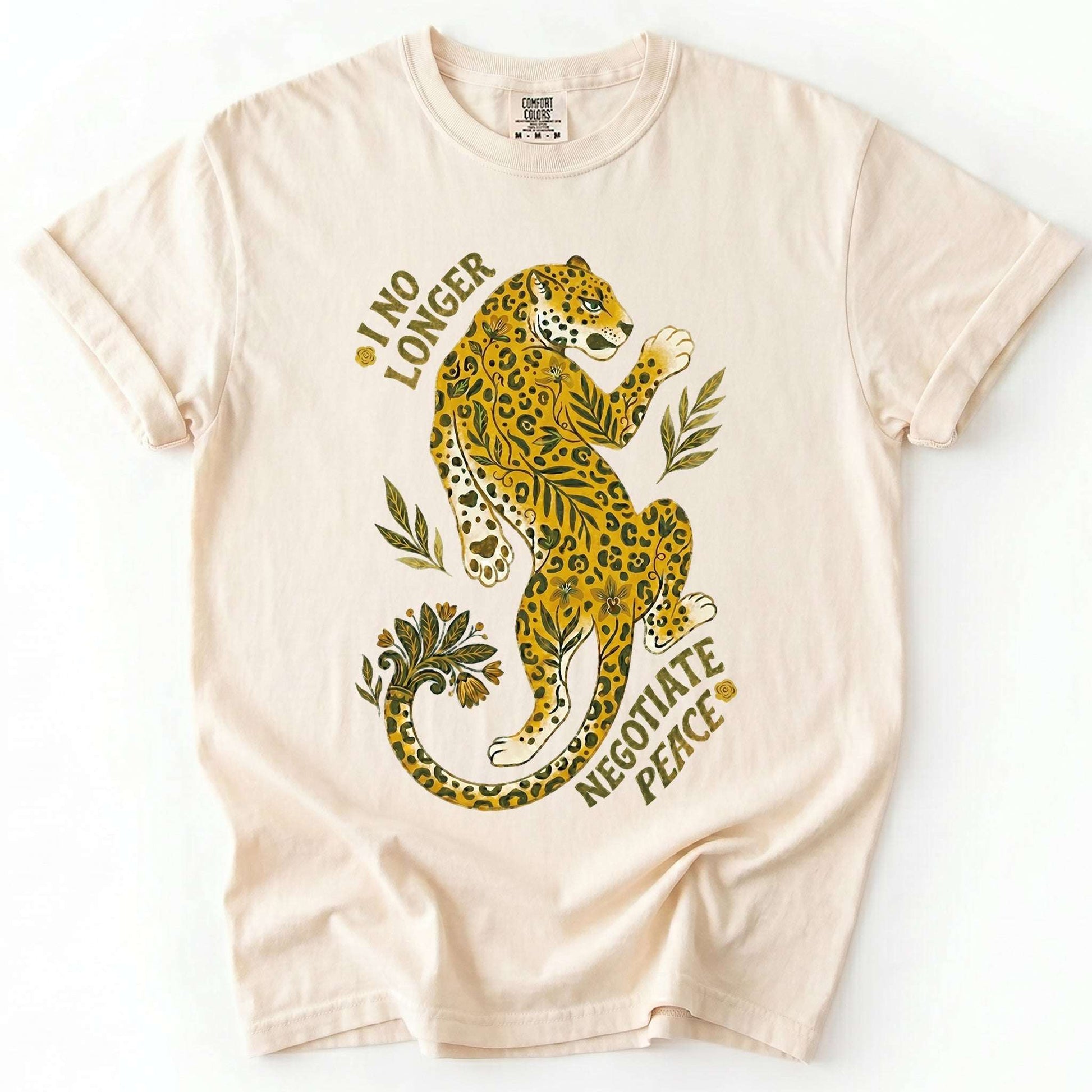 I No Longer Negotiate Peace Vintage Washed T-Shirt