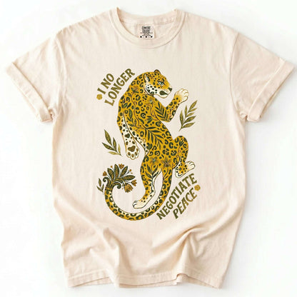 I No Longer Negotiate Peace Vintage Washed T-Shirt