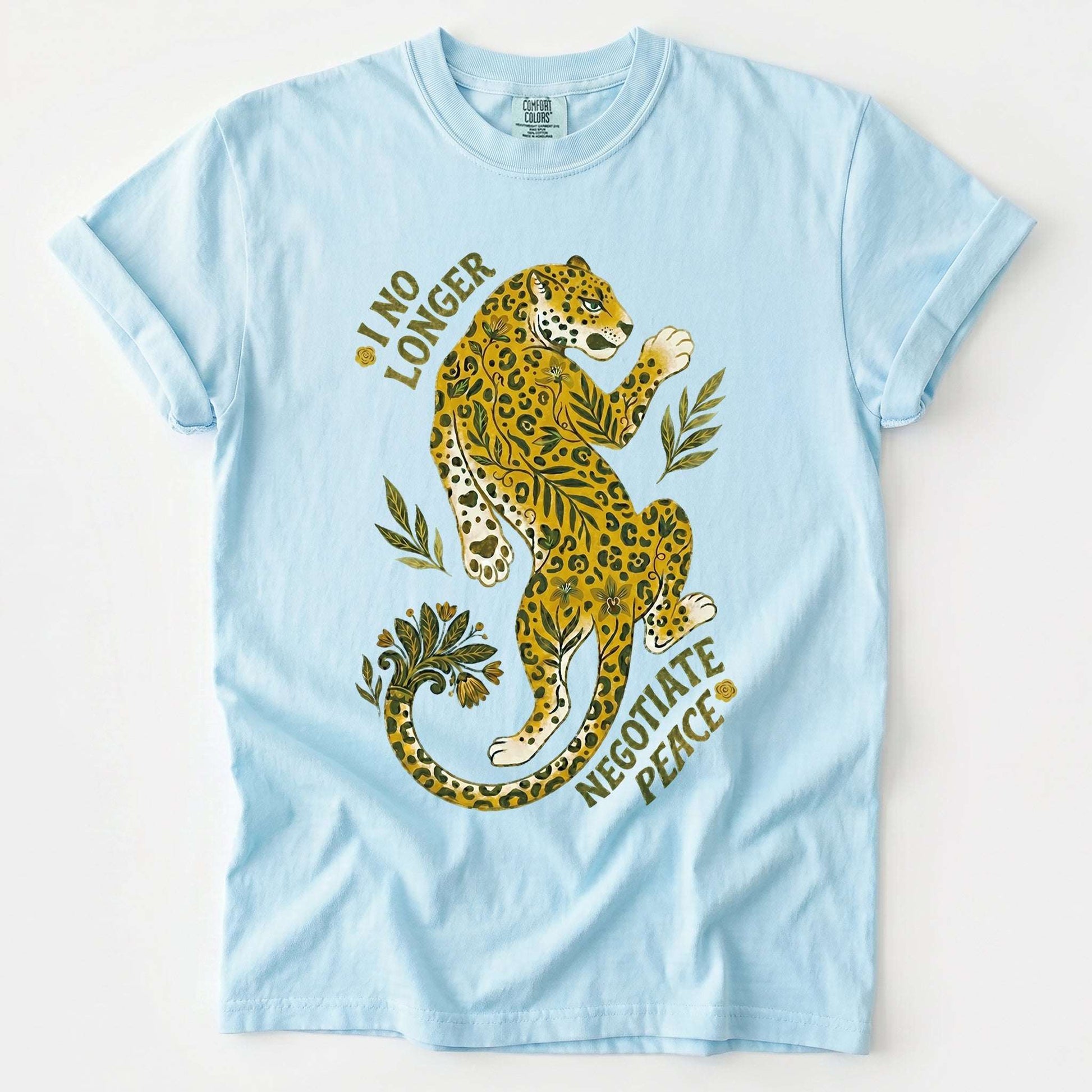 I No Longer Negotiate Peace Vintage Washed T-Shirt