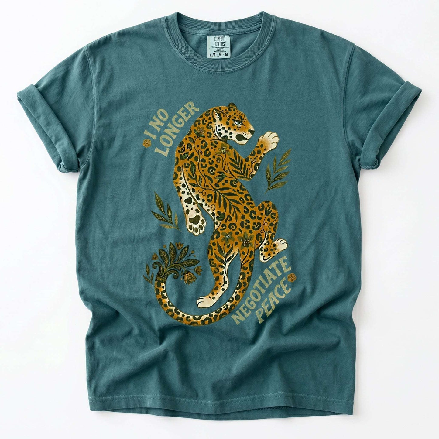 I No Longer Negotiate Peace Vintage Washed T-Shirt