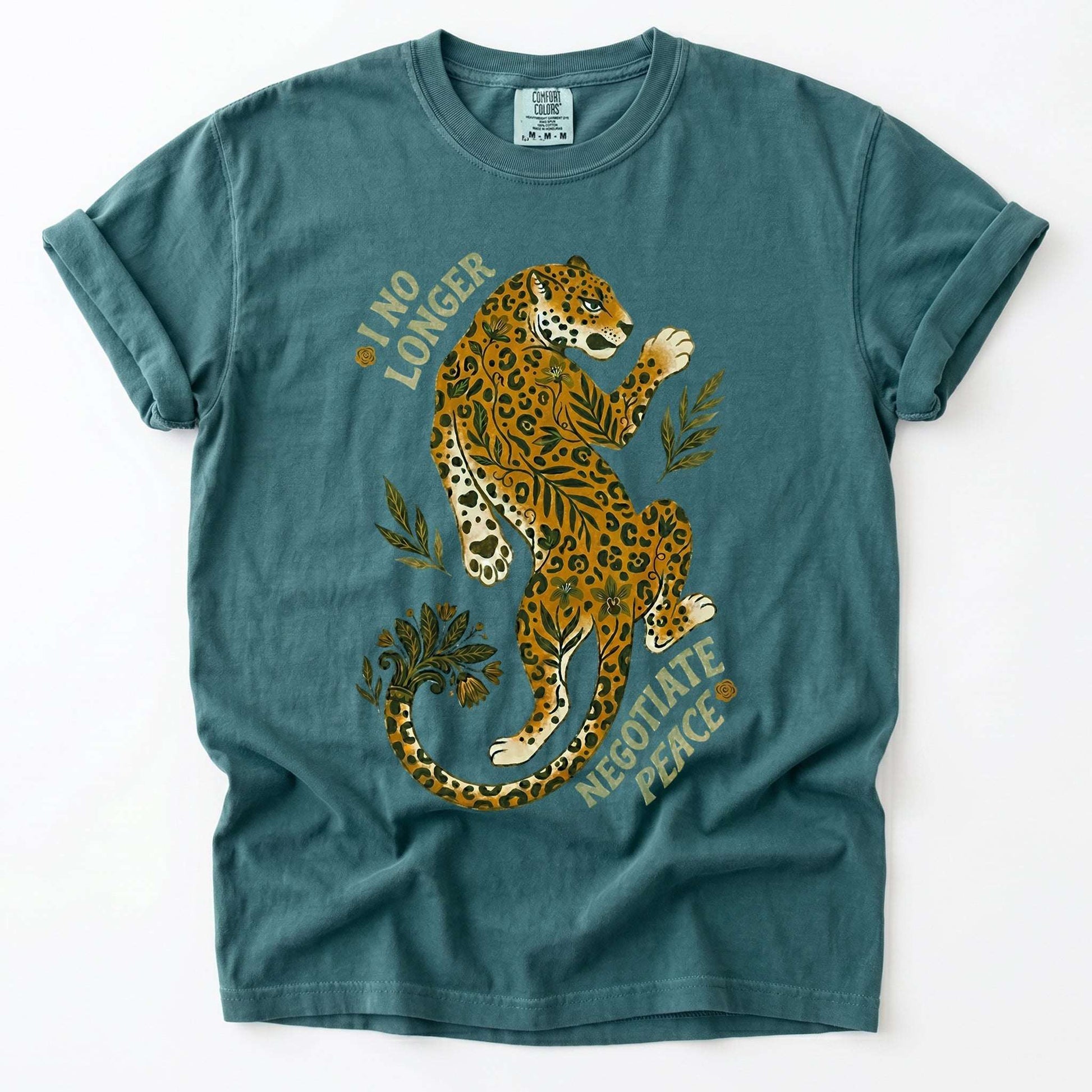 I No Longer Negotiate Peace Vintage Washed T-Shirt