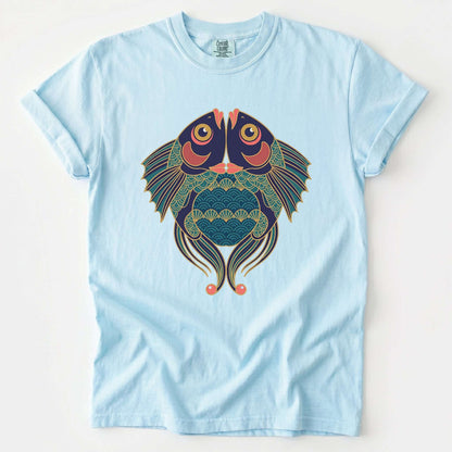 Koi Harmony Vintage Washed T-Shirt