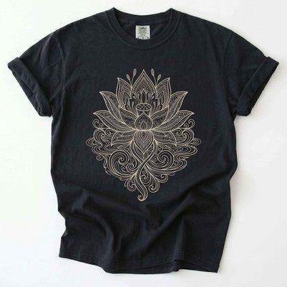 Mandala Lotus Vintage Washed T-Shirt