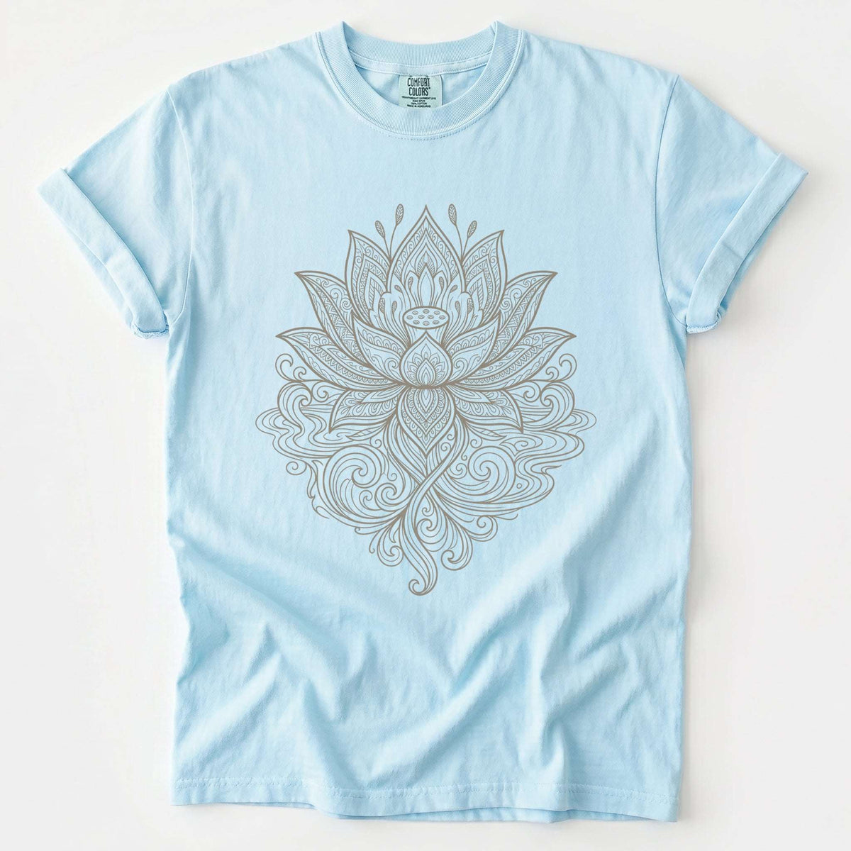 Mandala Lotus Vintage Washed T-Shirt