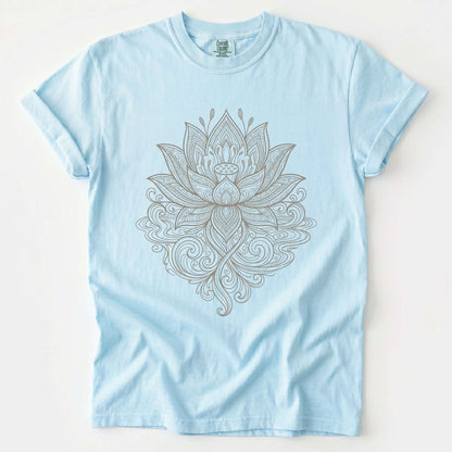 Mandala Lotus Vintage Washed T-Shirt