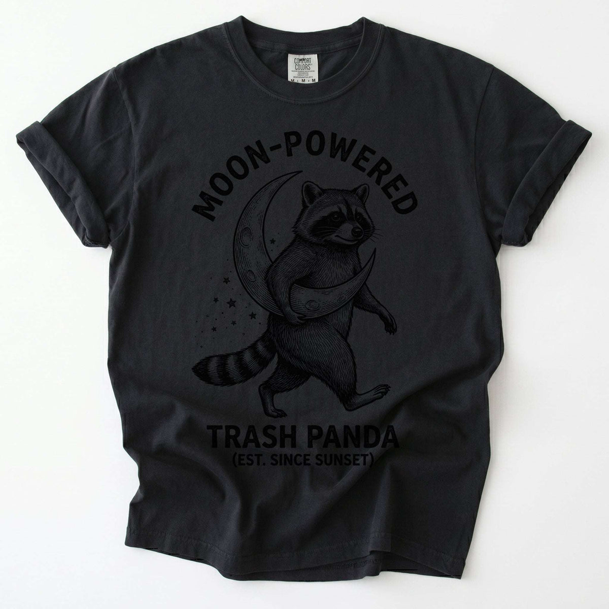 Moon-Powered Trash Panda Vintage Washed T-Shirt