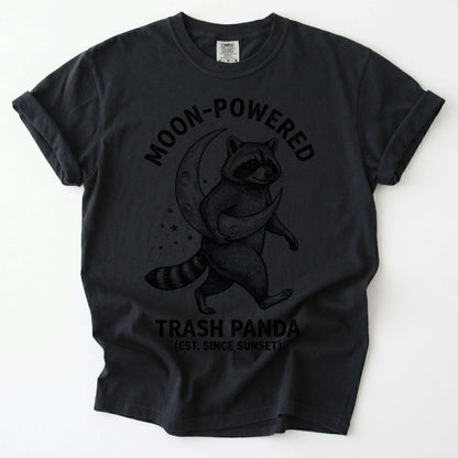 Moon-Powered Trash Panda Vintage Washed T-Shirt