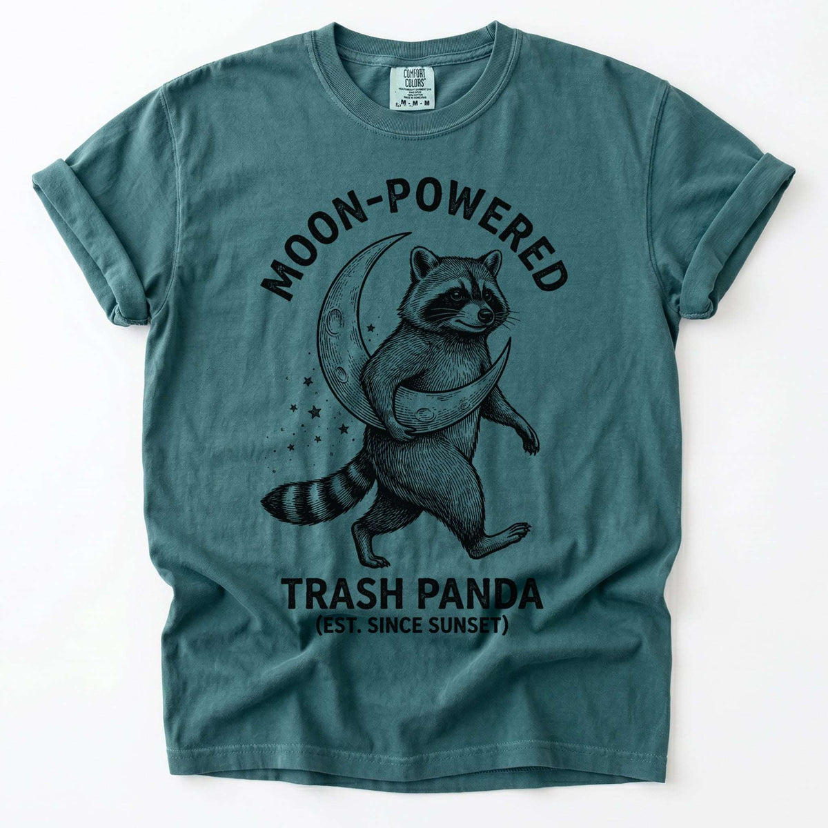 Moon-Powered Trash Panda Vintage Washed T-Shirt