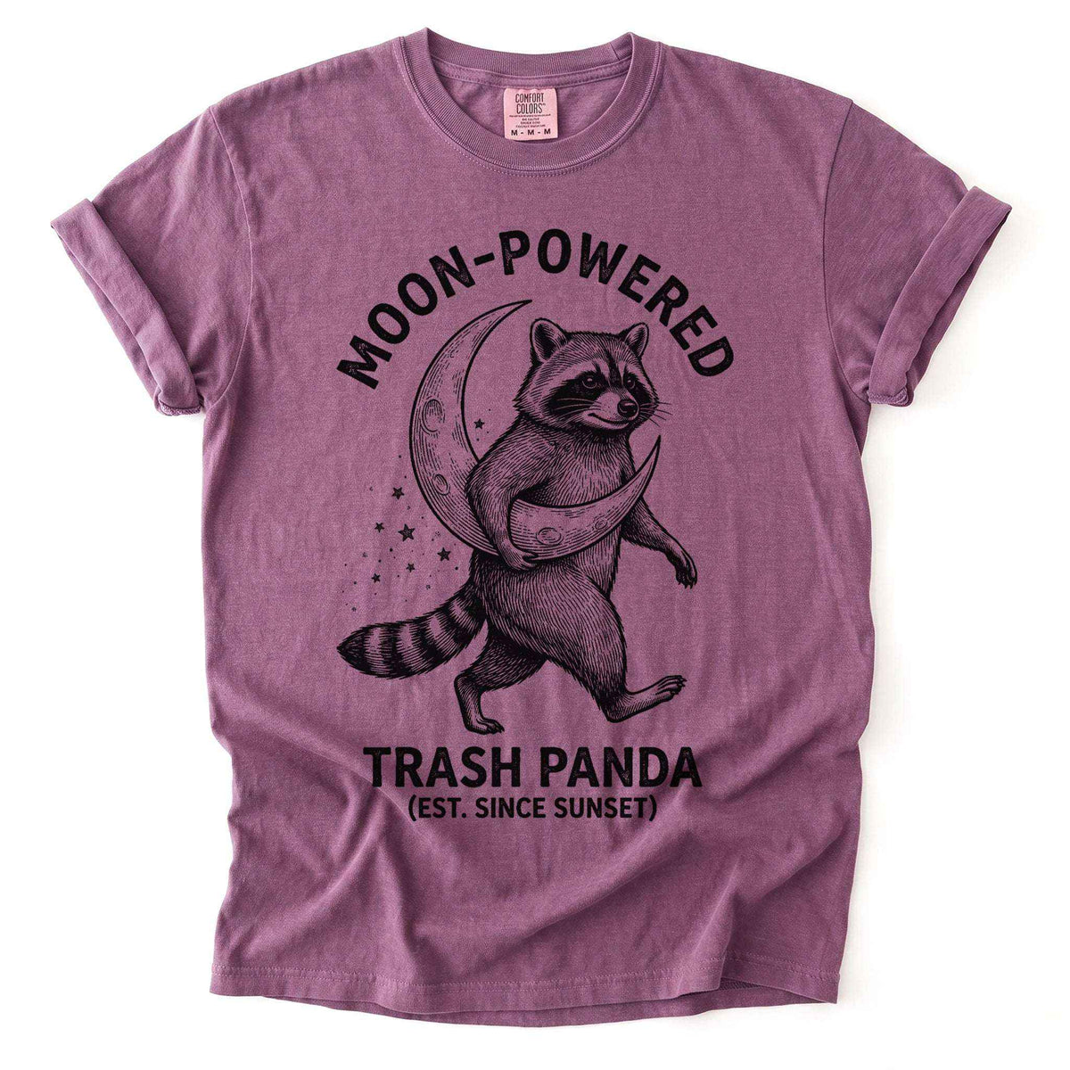Moon-Powered Trash Panda Vintage Washed T-Shirt