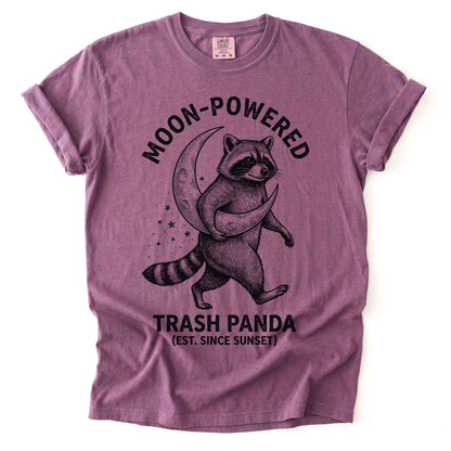 Moon-Powered Trash Panda Vintage Washed T-Shirt