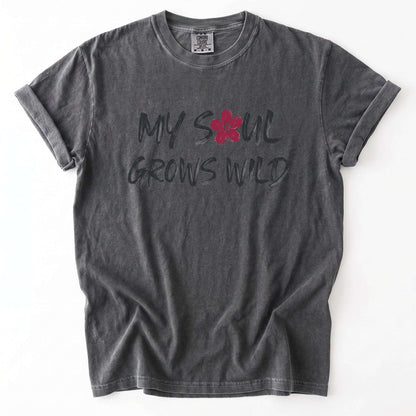 My Soul Grows Wild Vintage Washed T-Shirt
