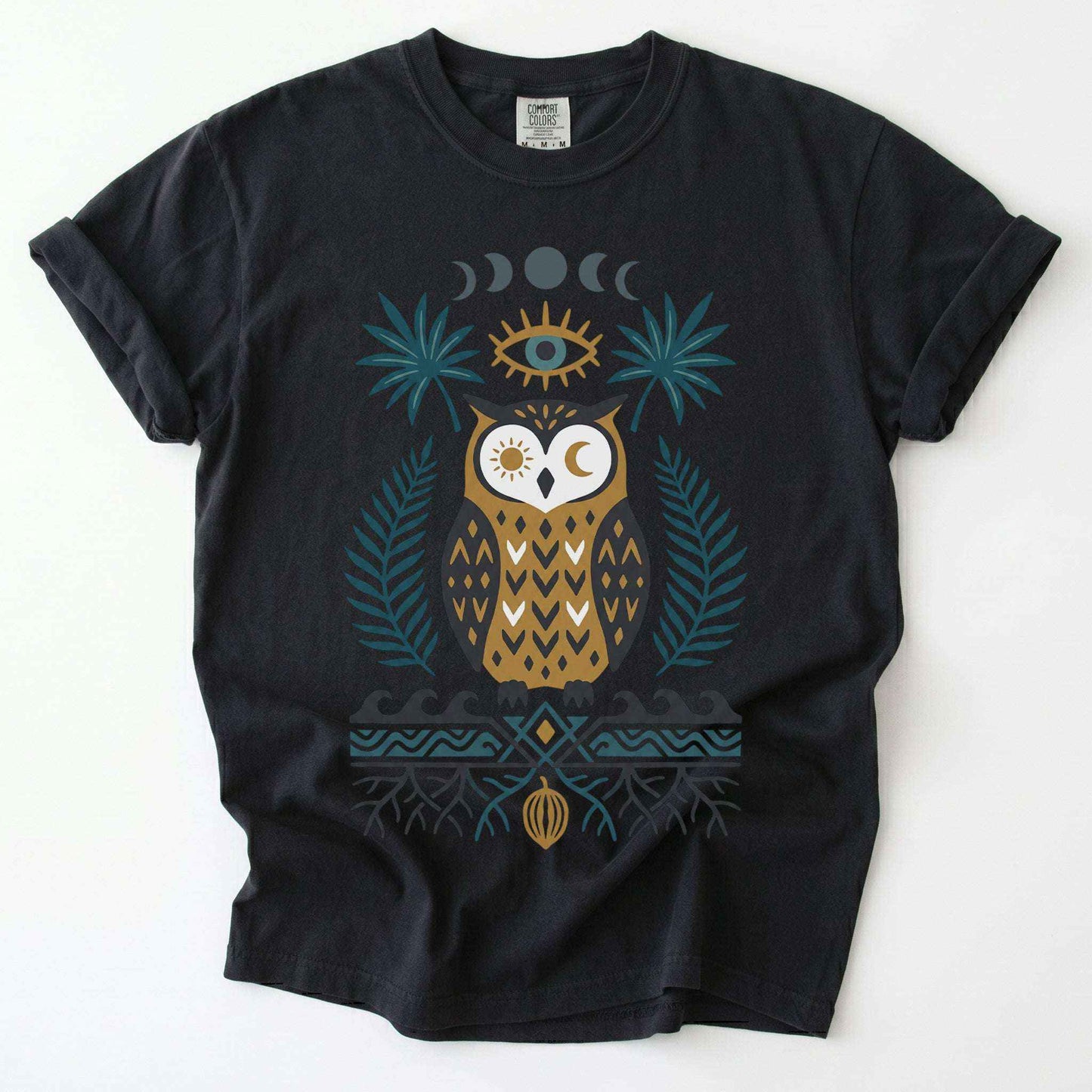 Mystic Owl Vintage Washed T-Shirt