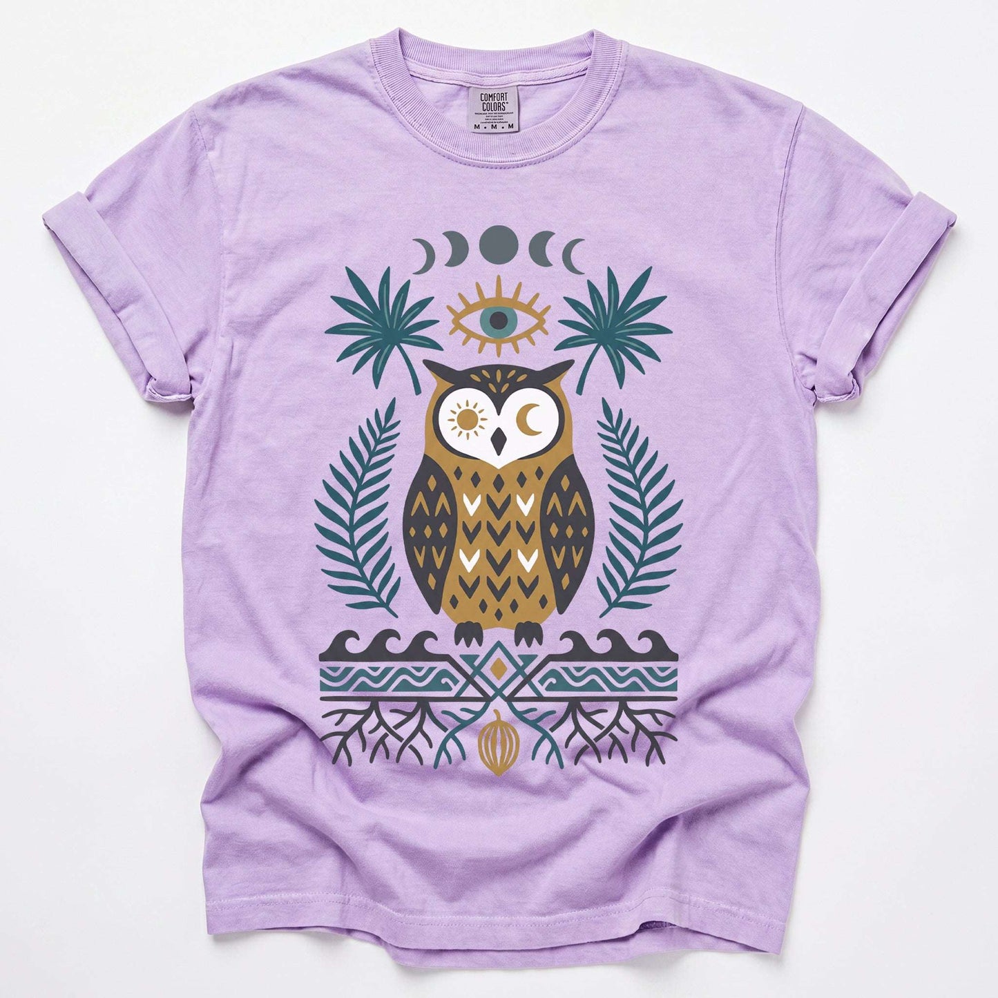 Mystic Owl Vintage Washed T-Shirt