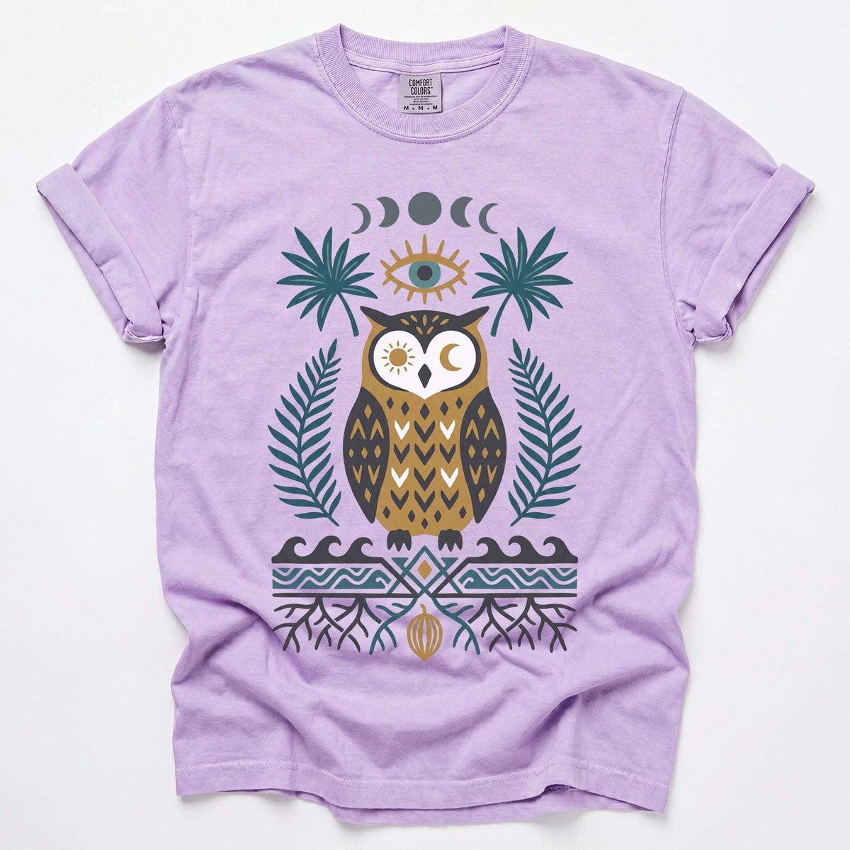 Mystic Owl Vintage Washed T-Shirt