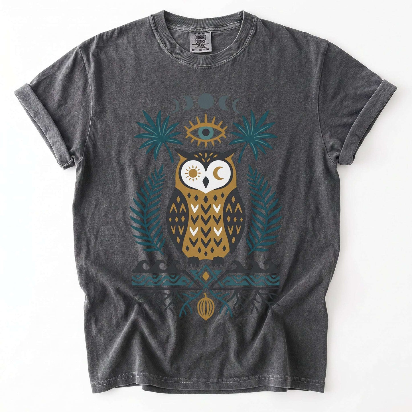 Mystic Owl Vintage Washed T-Shirt