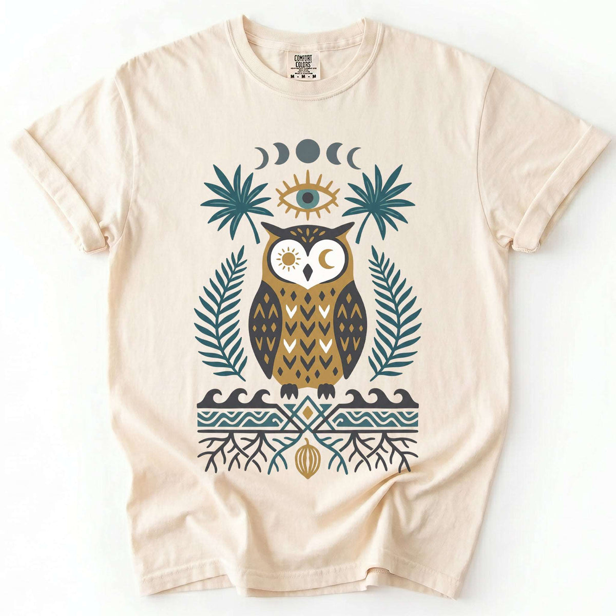 Mystic Owl Vintage Washed T-Shirt