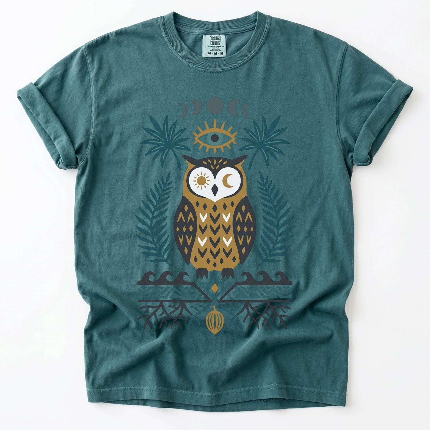 Mystic Owl Vintage Washed T-Shirt