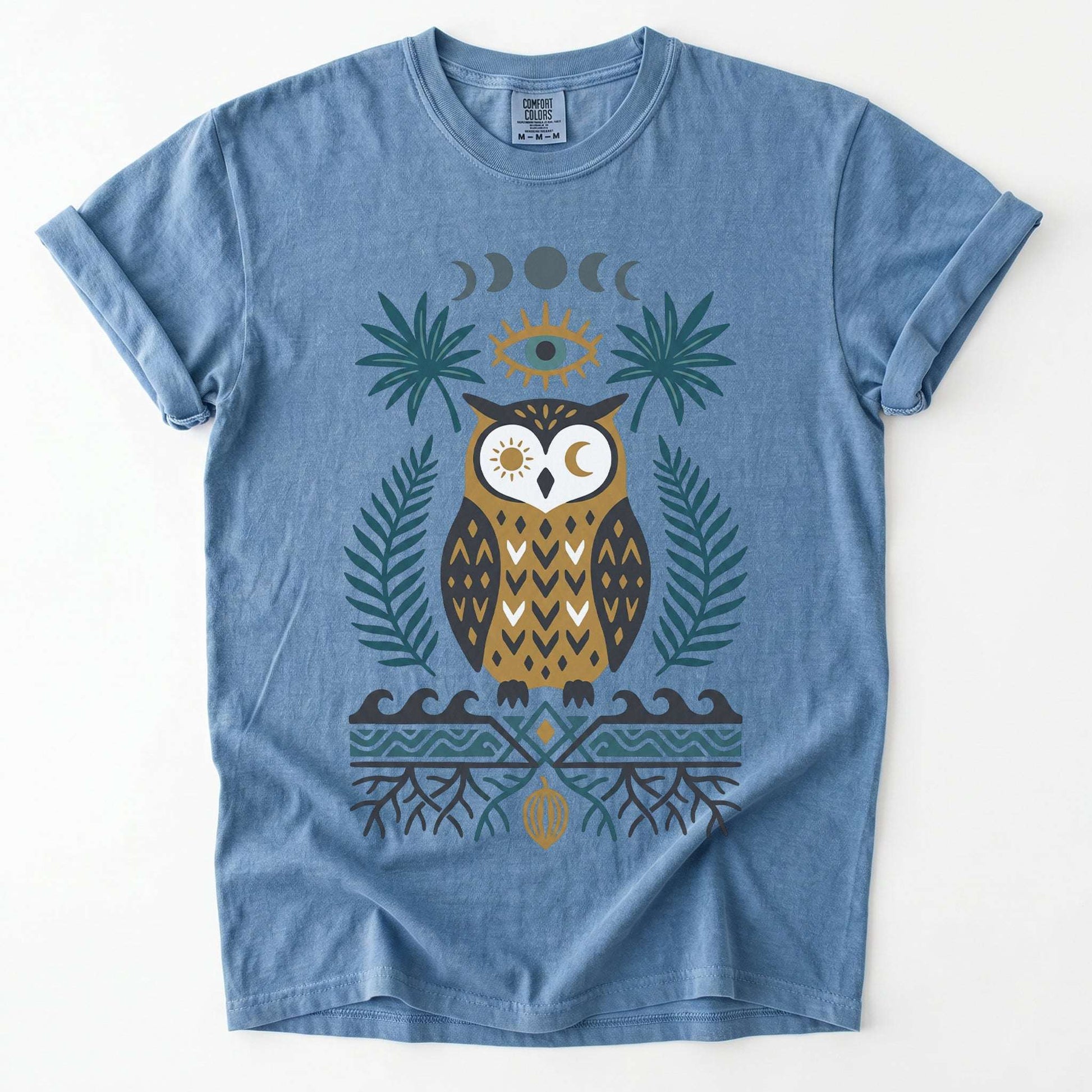 Mystic Owl Vintage Washed T-Shirt