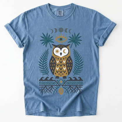 Mystic Owl Vintage Washed T-Shirt