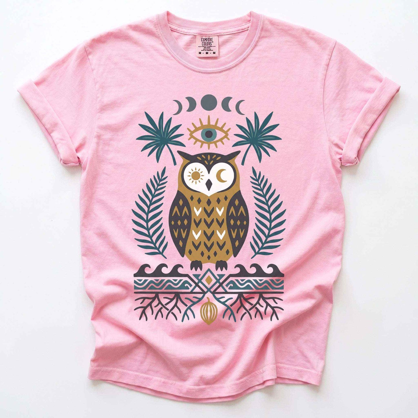 Mystic Owl Vintage Washed T-Shirt