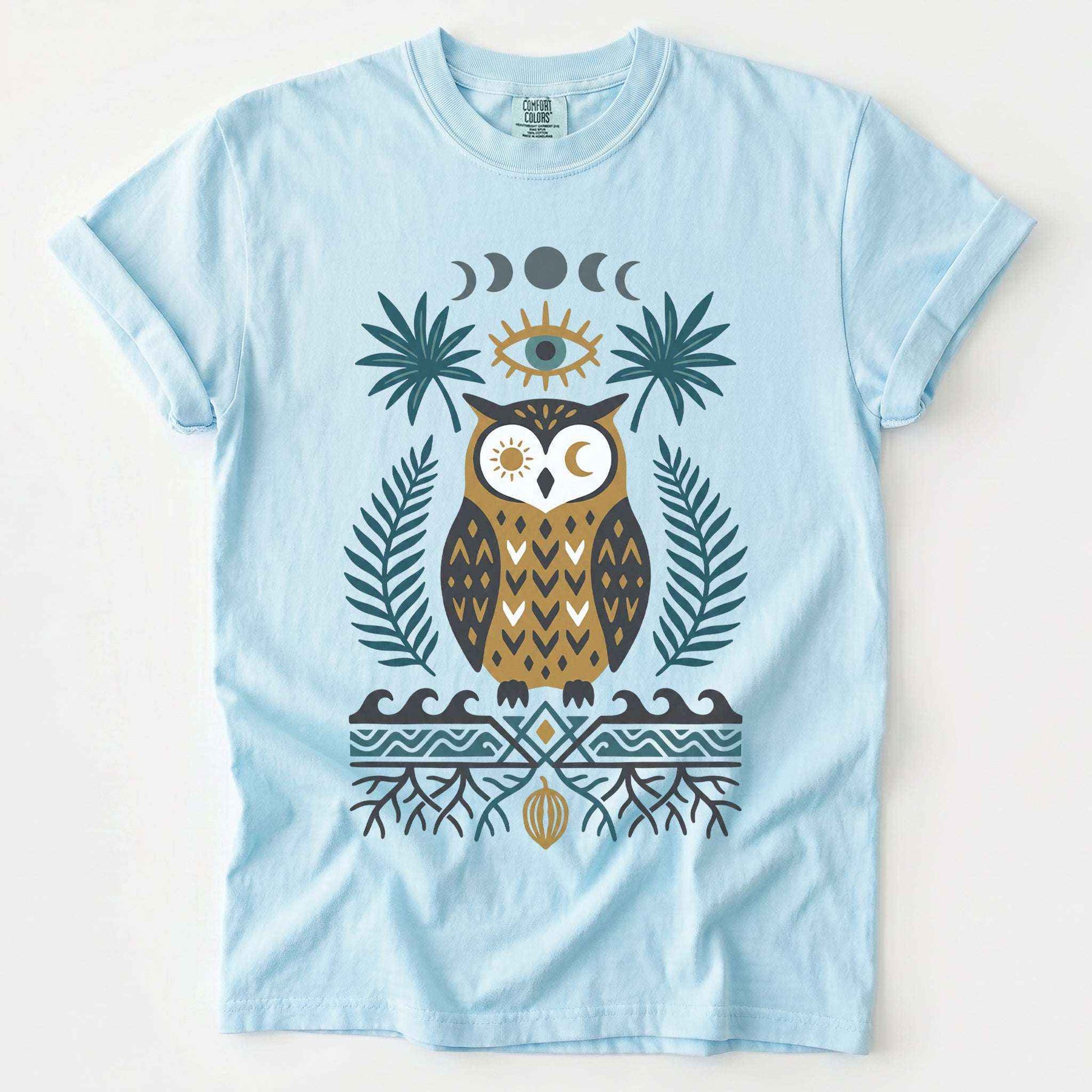 Mystic Owl Vintage Washed T-Shirt