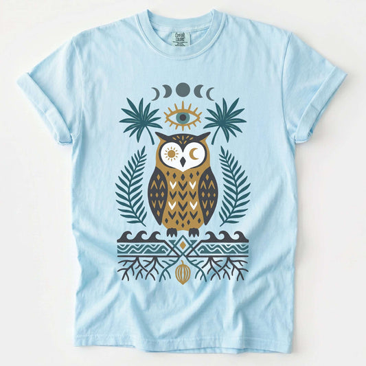 Mystic Owl Vintage Washed T-Shirt