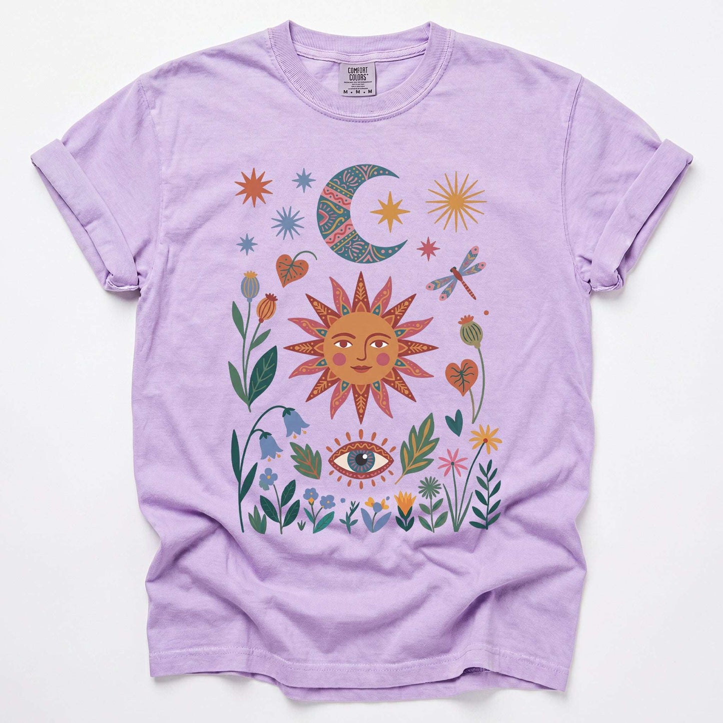 Mystical Garden Vintage Washed T-Shirt