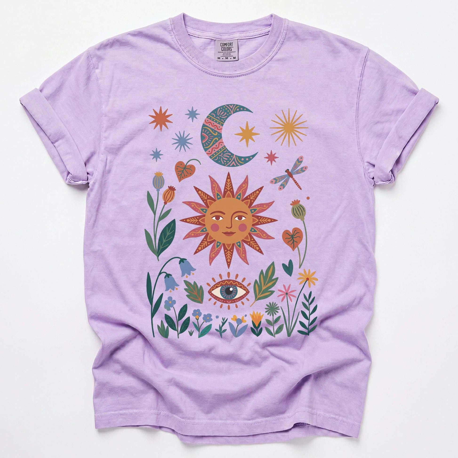 Mystical Garden Vintage Washed T-Shirt