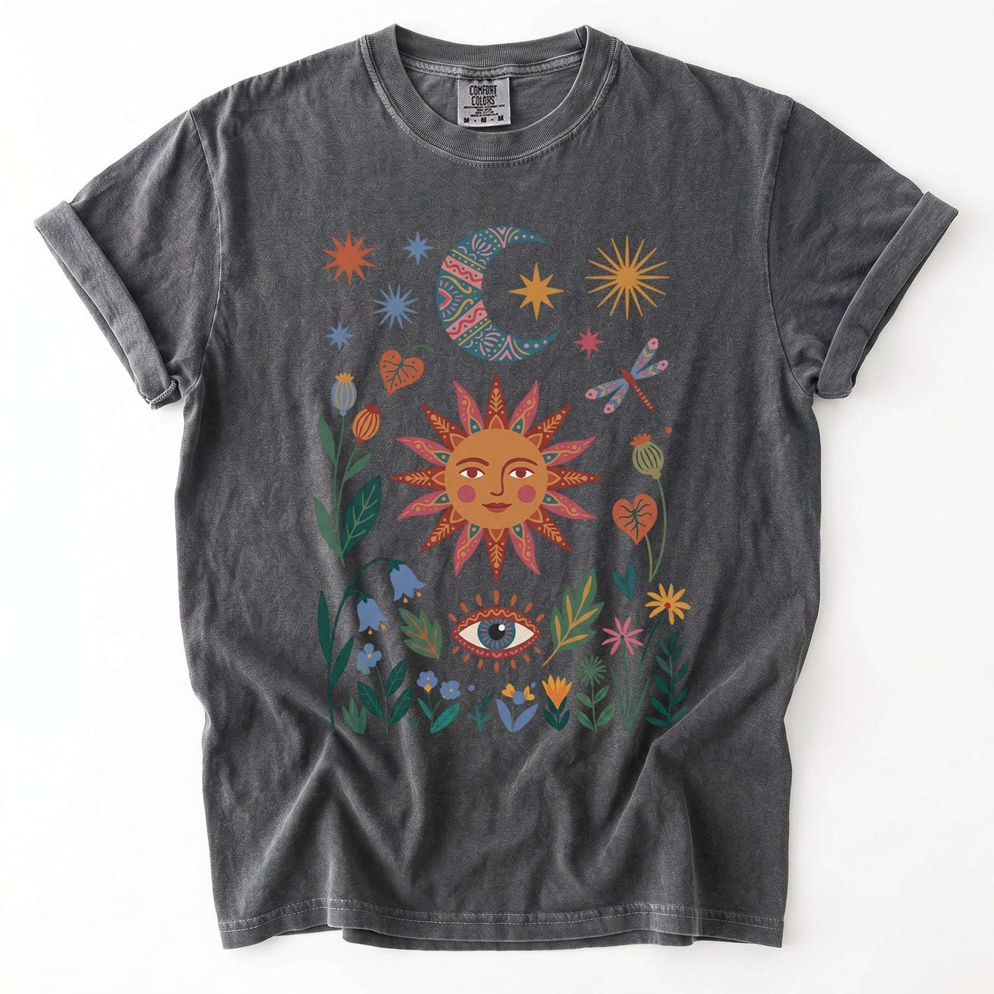 Mystical Garden Vintage Washed T-Shirt
