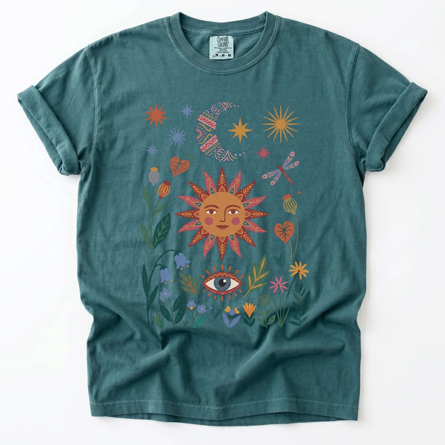 Mystical Garden Vintage Washed T-Shirt