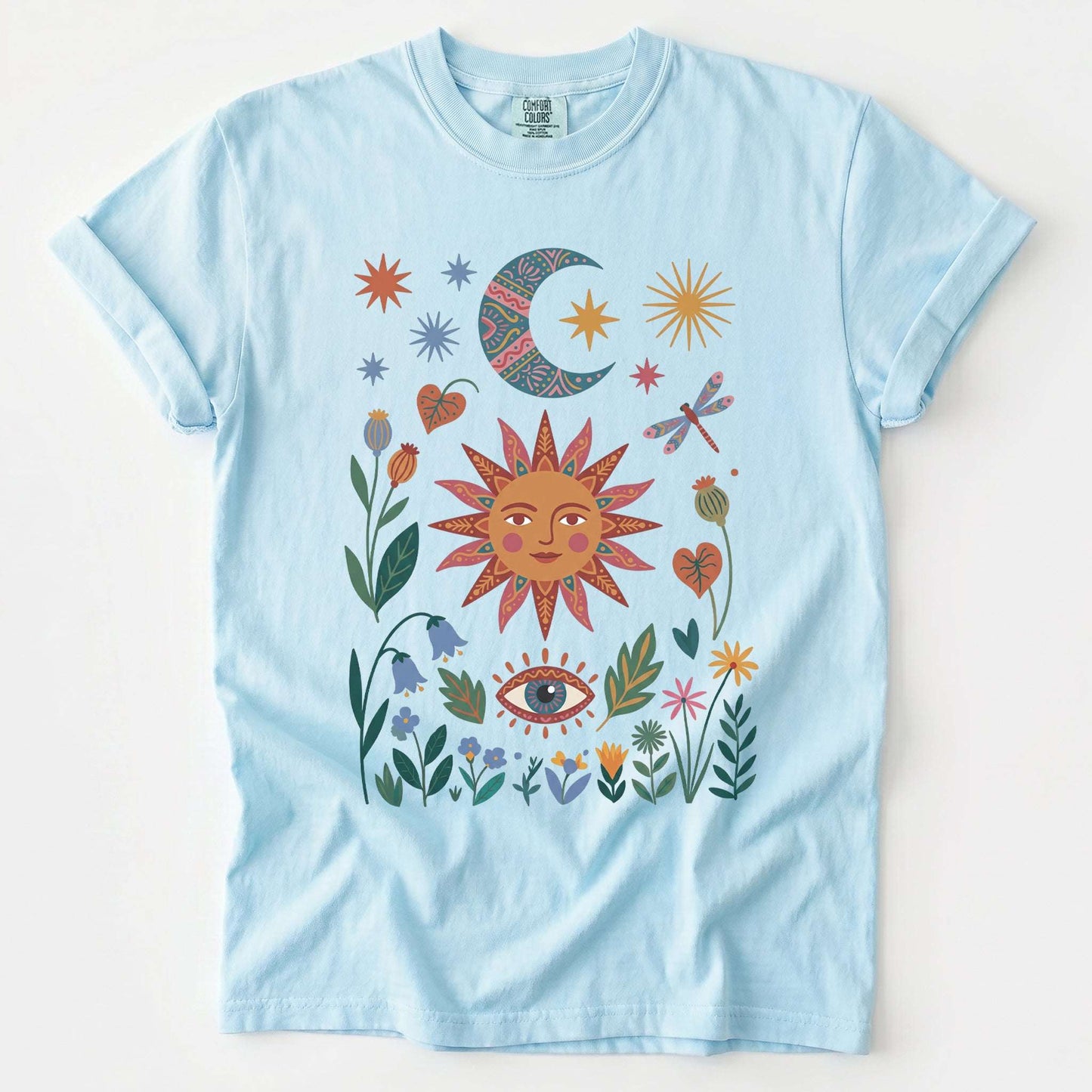 Mystical Garden Vintage Washed T-Shirt