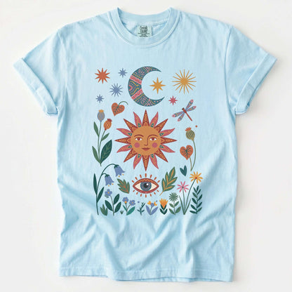 Mystical Garden Vintage Washed T-Shirt