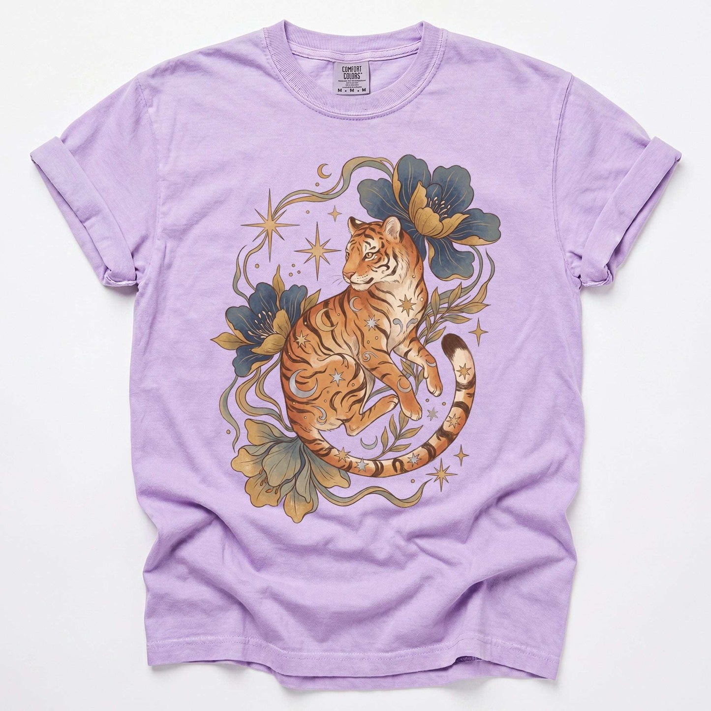 Mystical Tiger Vintage Washed T-Shirt
