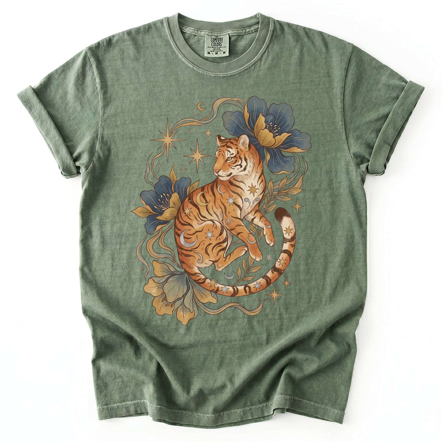 Mystical Tiger Vintage Washed T-Shirt