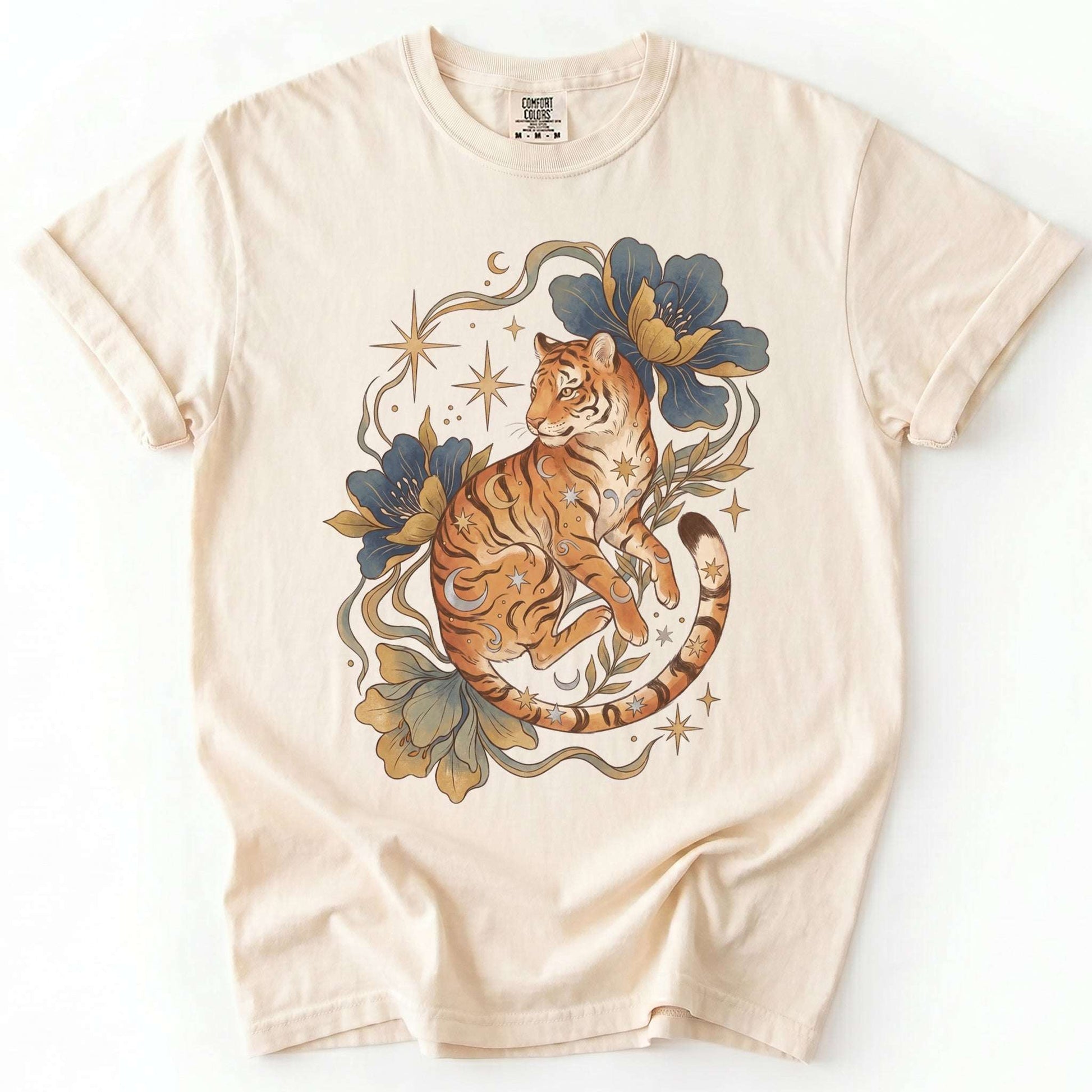 Mystical Tiger Vintage Washed T-Shirt