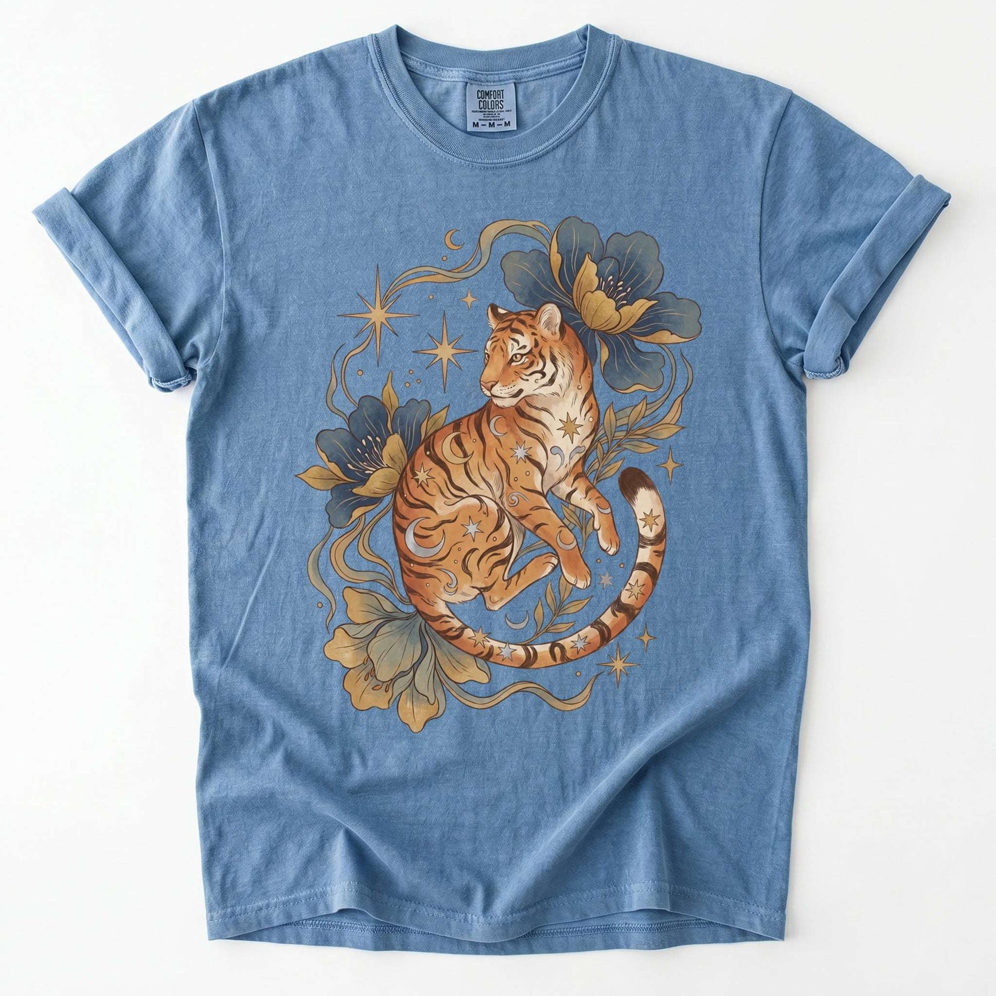 Mystical Tiger Vintage Washed T-Shirt