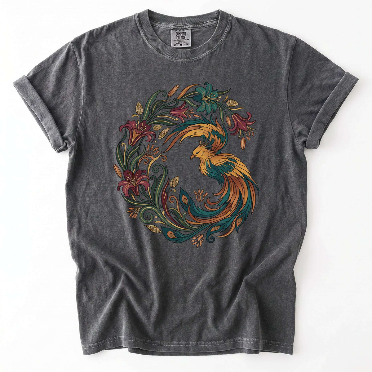 Mythical Phoenix Vintage Washed T-Shirt