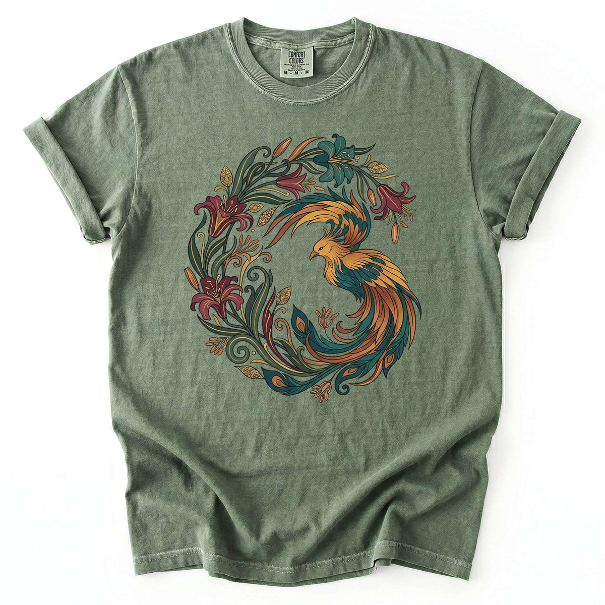Mythical Phoenix Vintage Washed T-Shirt