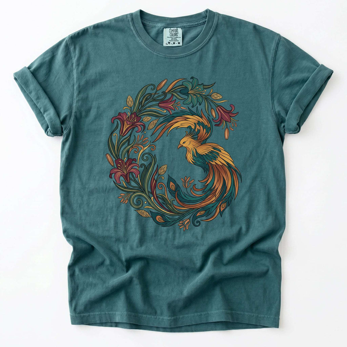 Mythical Phoenix Vintage Washed T-Shirt