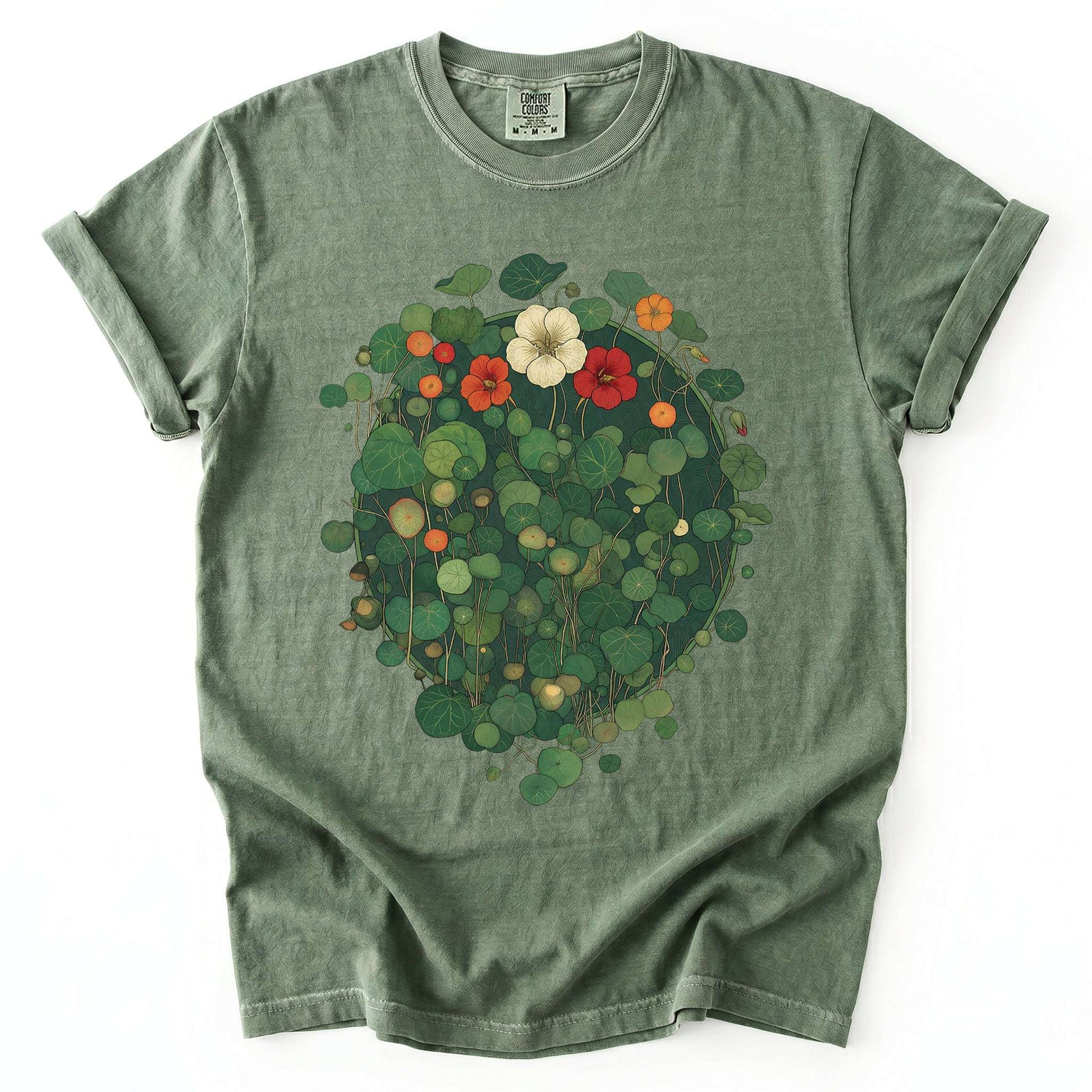 Lush Nasturtium Vintage Washed T-Shirt
