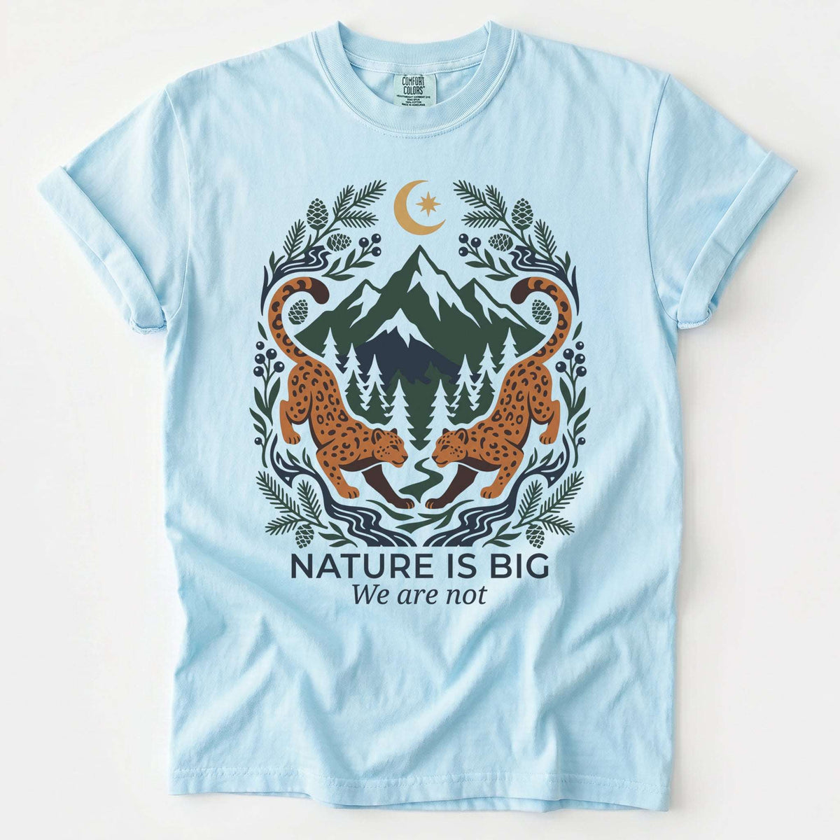 Nature Is Big Vintage Washed T-Shirt