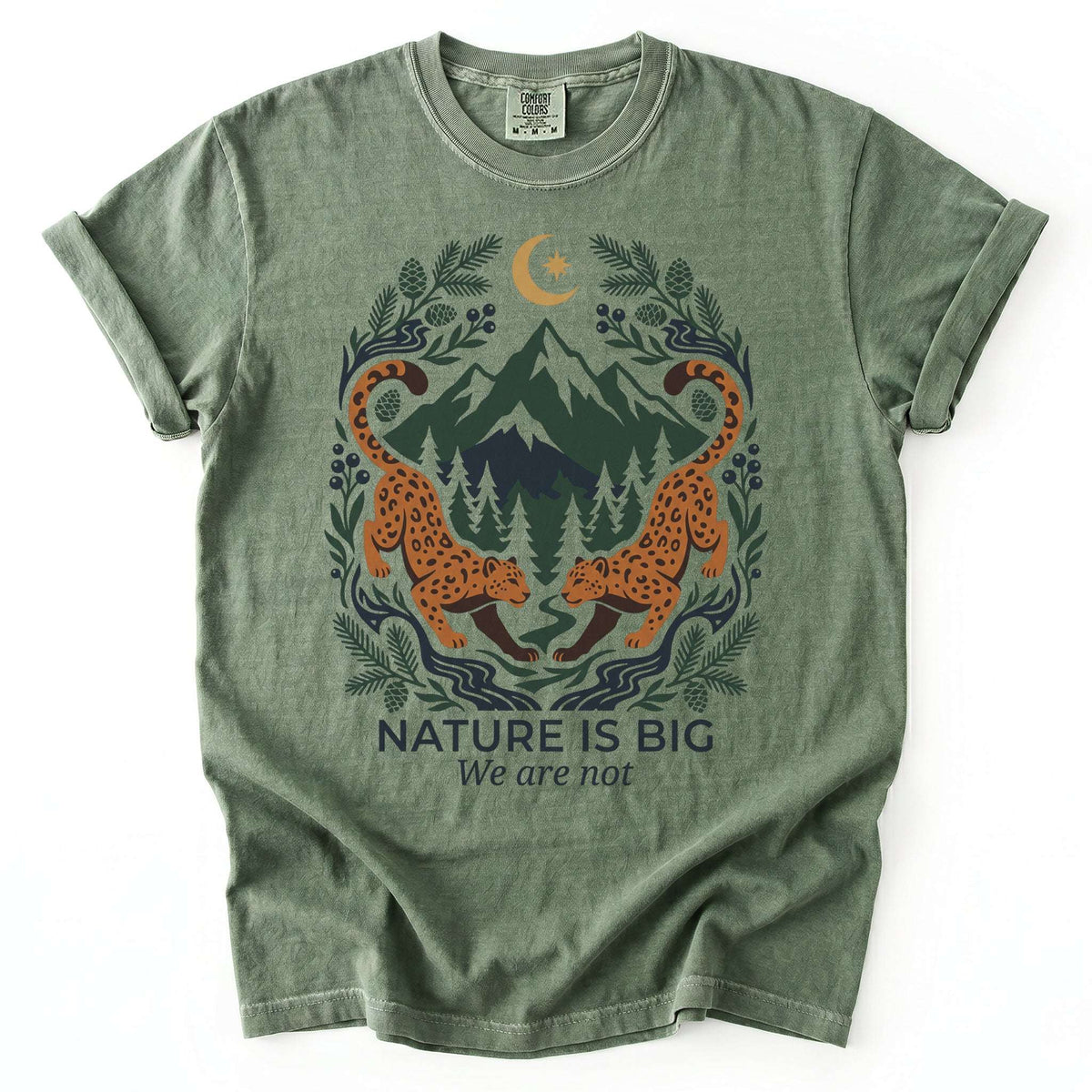 Nature Is Big Vintage Washed T-Shirt