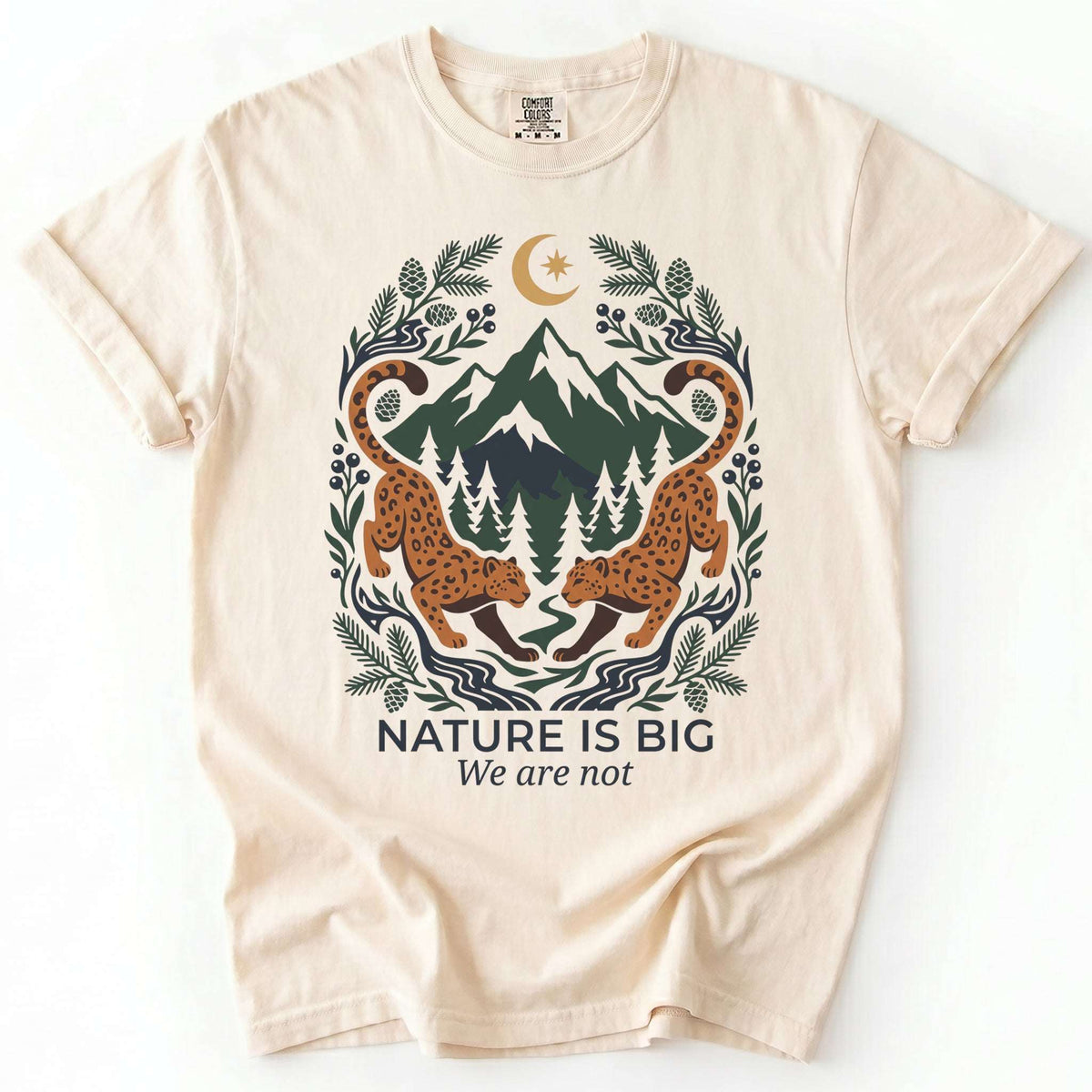 Nature Is Big Vintage Washed T-Shirt