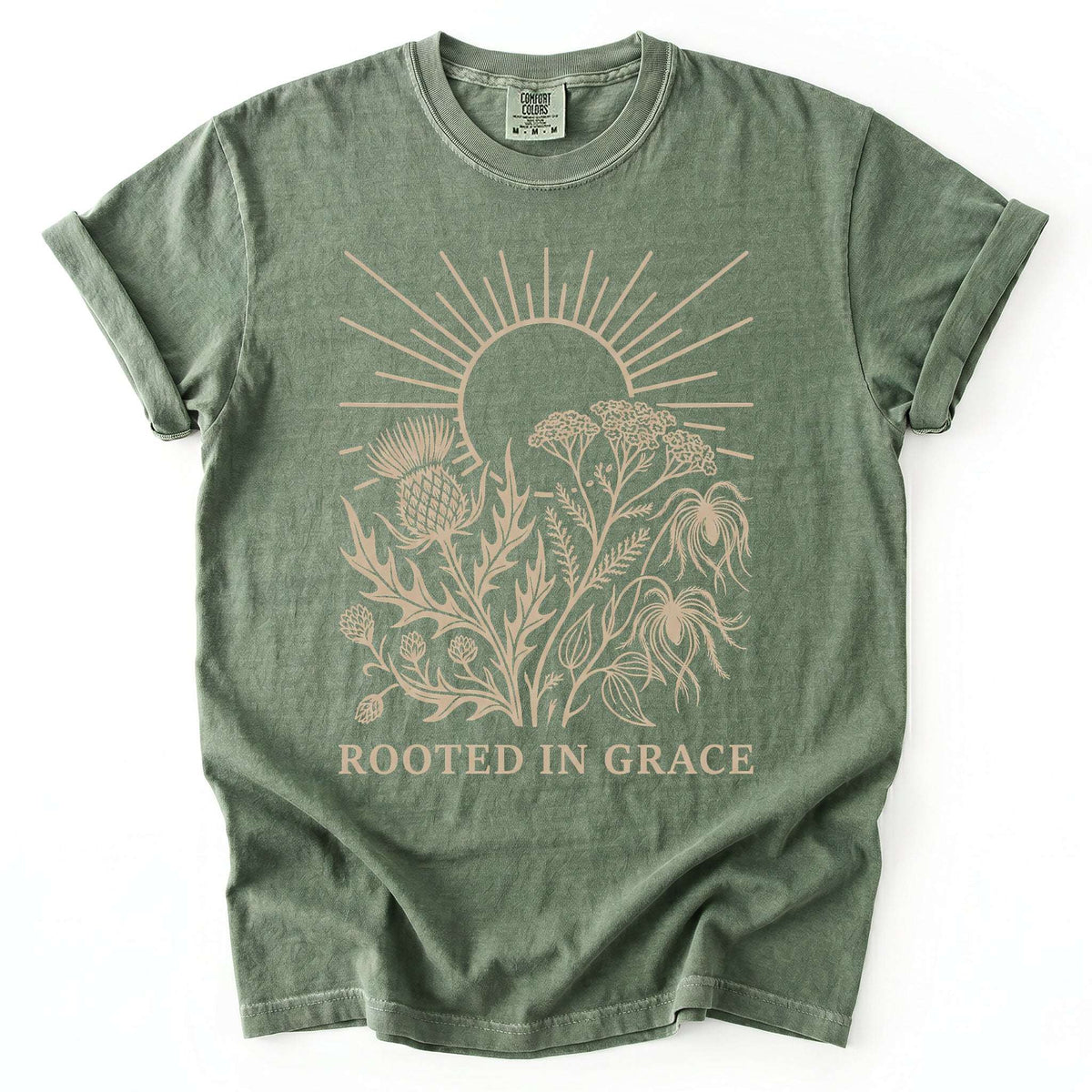 Rooted in Grace Vintage Washed T-Shirt