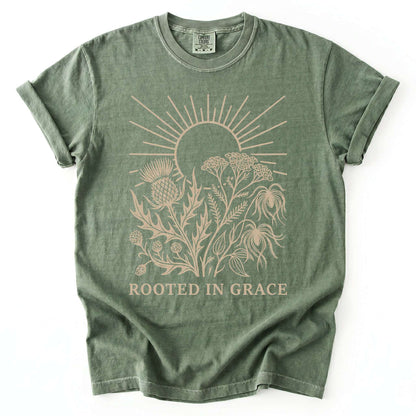 Rooted in Grace Vintage Washed T-Shirt