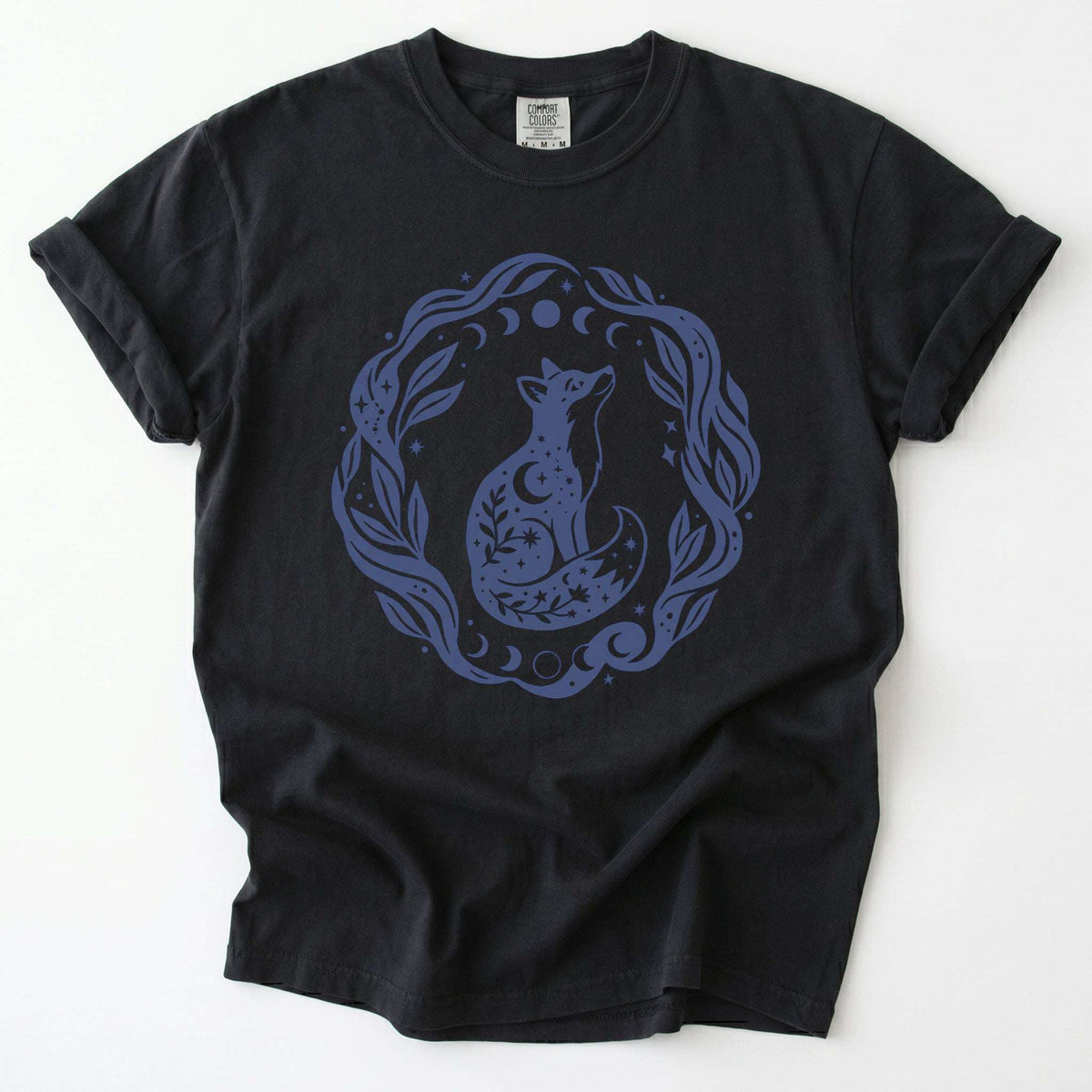 Serene Woodland Fox Vintage Washed T-Shirt