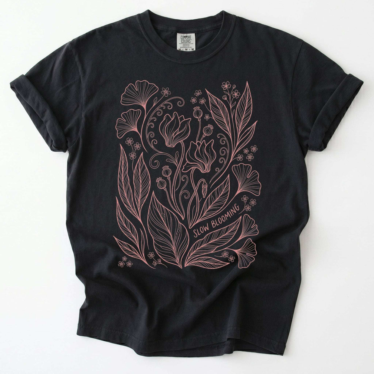 Slow Blooming Vintage Washed T-Shirt