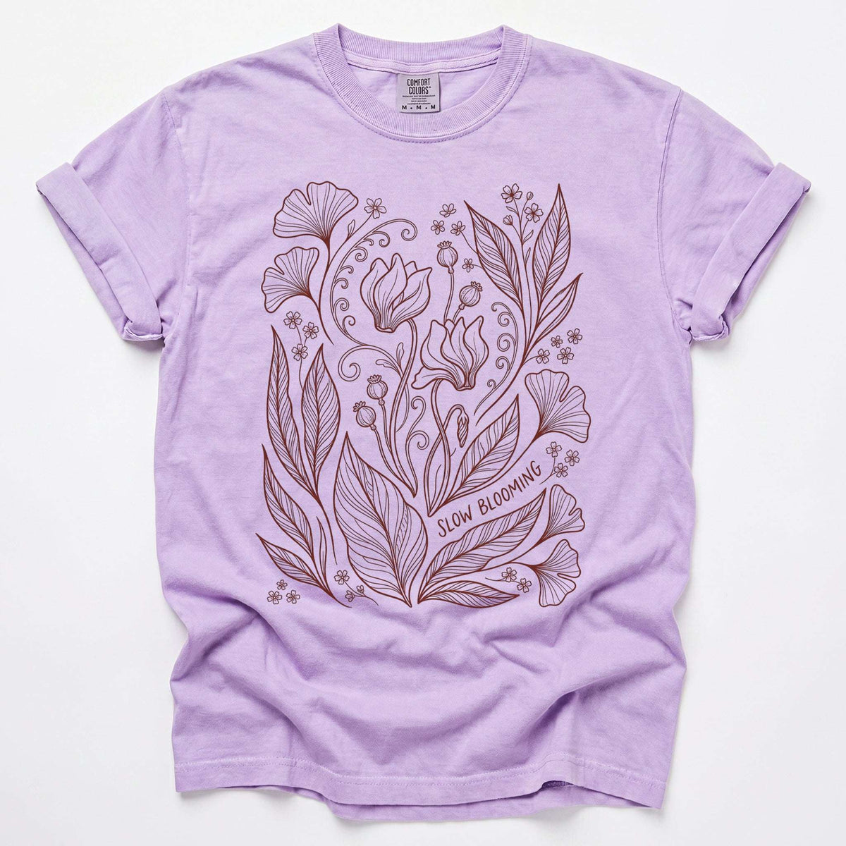 Slow Blooming Vintage Washed T-Shirt